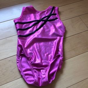 TumbleWear pink leotard